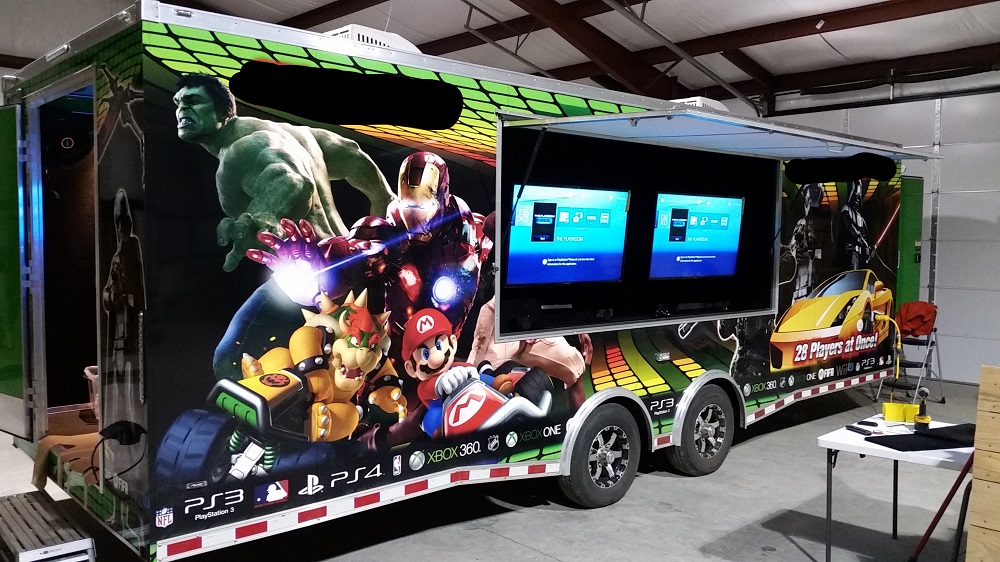 mobile gaming truck