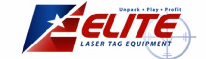 Elite laser tag equipment